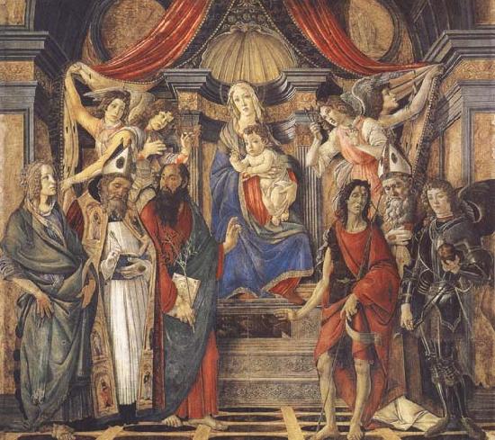 Sandro Botticelli St Barnabas Altarpiece oil painting image